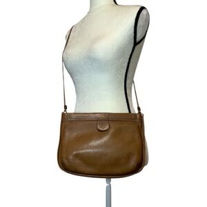 Vintage Ghurka No 40 The Escort Leather Shoulder Bag